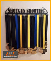 Shotgun Shooting Medal Hanger Sports Medal Hangers