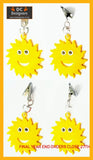 Smiley Sun Design Table Cloth Weight Set Home Décor