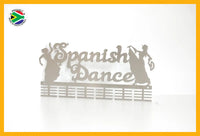 Spanish Dancing 48 Tier Medal Hanger Sports Medal Hangers