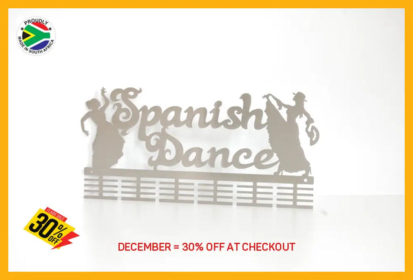 Spanish Dancing 48 Tier Medal Hanger Sports Medal Hangers