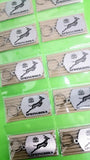 Springboks Single Sided Laser Engraved Key Ring-Bag Tag Key Rings