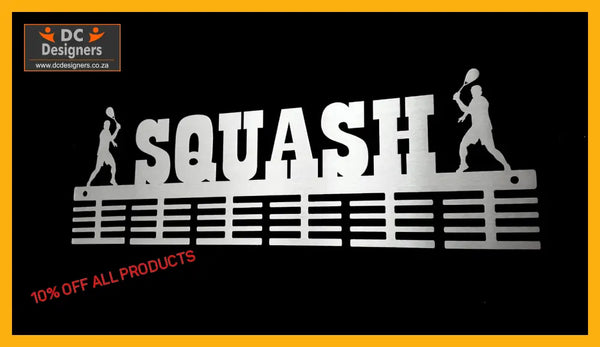 Squash 48 Tier Medal Hanger Sports Medal Hangers