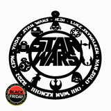 Star Wars Iconic Design Wall Art