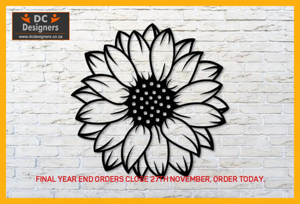 Sun Flower Wall Art