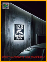 Sunbird House Sign Wall Art