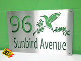 Sunbird House Sign Wall Art