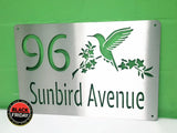 Sunbird House Sign Wall Art