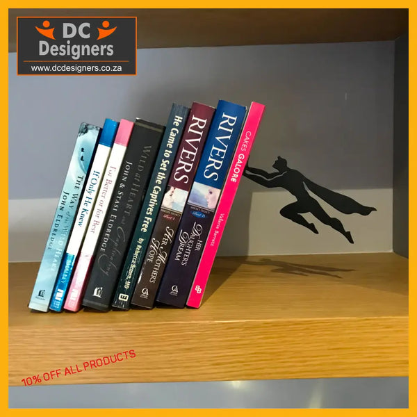 Super Man Bookend Home Décor