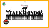 Taekwondo 48 Tier Medal Hanger Black Sports Medal Hangers