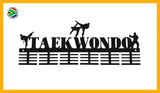 Taekwondo 48 Tier Medal Hanger Black Sports Medal Hangers