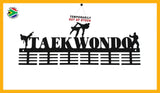 Taekwondo 48 Tier Medal Hanger Black Sports Medal Hangers