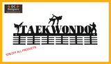 Taekwondo 48 Tier Medal Hanger Black Sports Medal Hangers