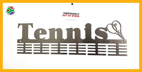 Tennis 48 Tier Medal Hanger Stainless Steel Brush Finish Sports Medal Hangers