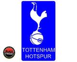 Tottenham Hotspur Football Club Mounted Wall Art Design 70Cm X 40Cm Medium / Blue