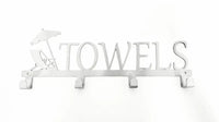 Towels Deckchair 4 Hook Towel Hanger Home Décor