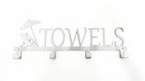 Towels Deckchair 4 Hook Towel Hanger Home Décor