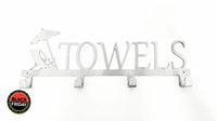 Towels Deckchair 4 Hook Towel Hanger Home Décor