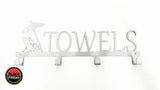 Towels Deckchair 4 Hook Towel Hanger Home Décor