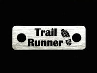 Trail Runner Individual Shoelace Tag Shoe Lace Tags