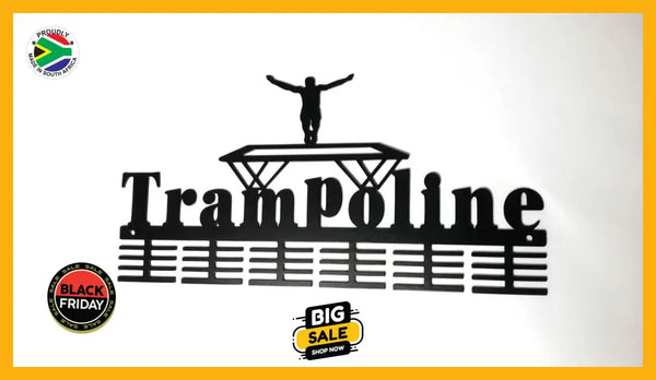 Trampoline 48 Tier Medal Hanger Sports Medal Hangers