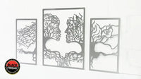 Tree Of Life Kissing Couple Wall Art