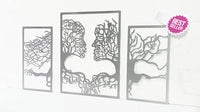 Tree Of Life Kissing Couple Wall Art