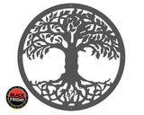 Tree Of Life Wall Art Black / 30Cm