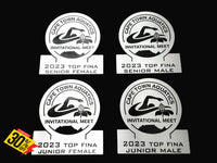 Trophies Laser Engraved Stainless Steel Brush Finish