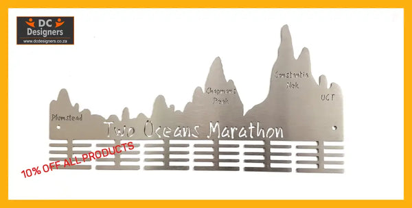 Two Oceans Marathon Medal Hanger 48 Tier Sports Medal Hangers