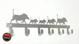 Warthog Family 6 Hook Key Home Décor