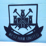 West Ham Football Club Mounted Wall Art Design