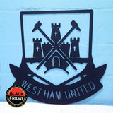 West Ham Football Club Mounted Wall Art Design