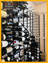 Wine Rack - 30 20 Or 10 Bottle Holder In Black Home Décor