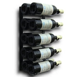 Wine Rack - 30 20 Or 10 Bottle Holder In Black Home Décor