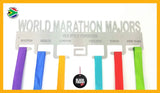 World Marathon Majors 7 Tier Medal Hanger Stainless Steel Brush Finish Sports Medal Hangers