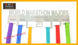 World Marathon Majors 7 Tier Medal Hanger Stainless Steel Brush Finish Sports Medal Hangers