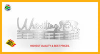 Wrestling 48 Tier Medal Hanger Stainless Steel Brush Finish Sports Medal Hangers