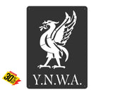 Y.n.w.a. Liverbird Mounted Wall Art